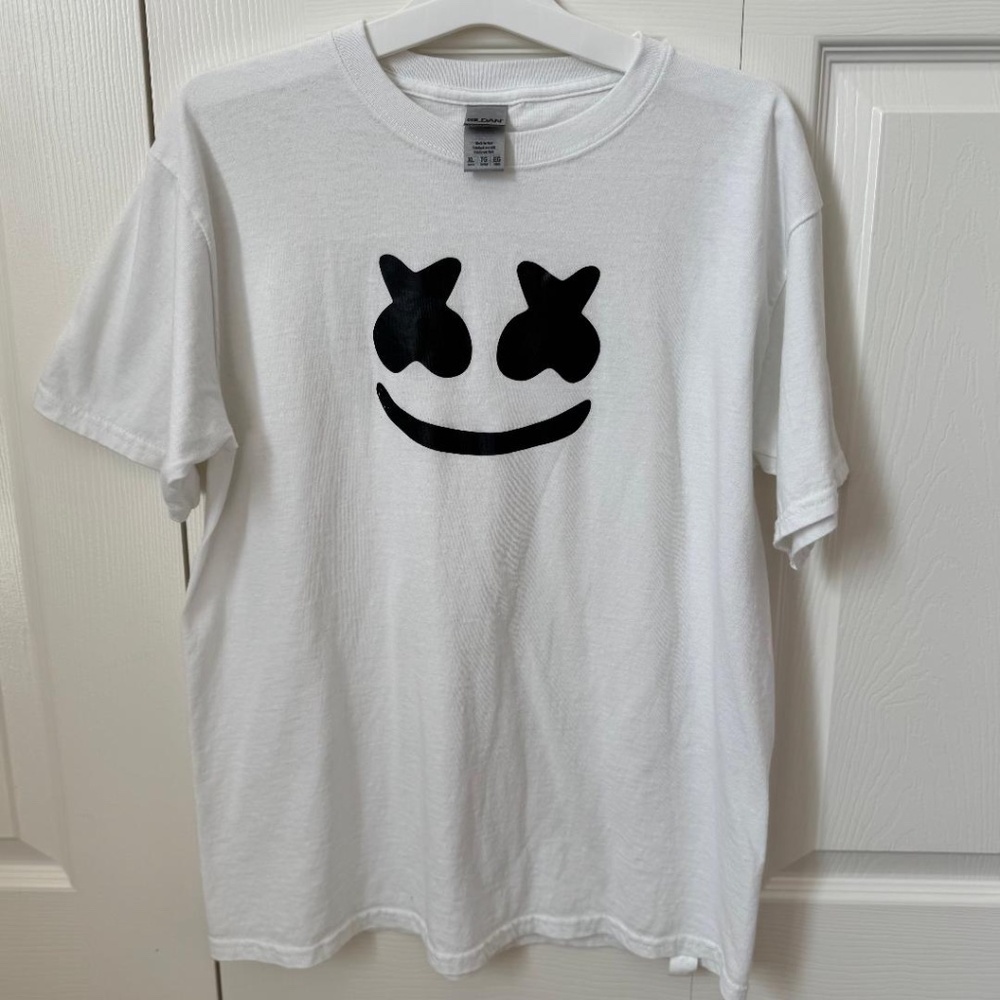 Marshmellow DJ Tee - white